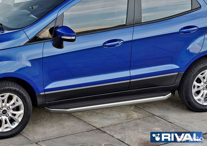 Пороги-подножки Ford Ecosport 2018. Premium