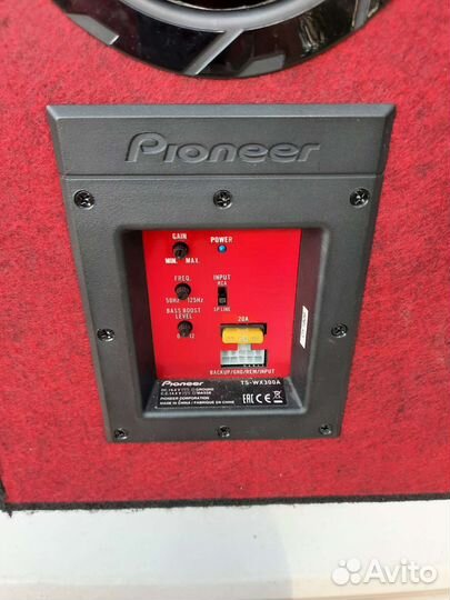 Сабвуфер pioneer TS WX 300A