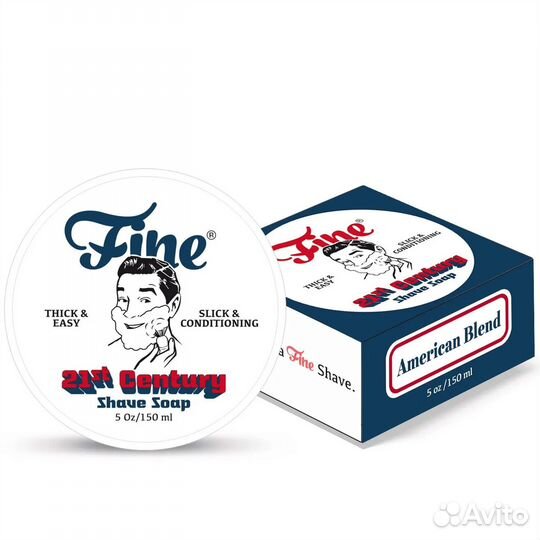 Мыло для бритья Fine American Blend новая формула