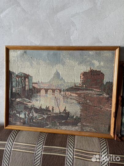 Вышивка 70 - е годы и салфетки