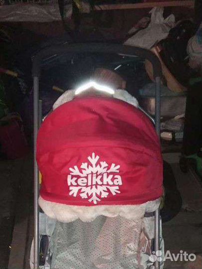 Детские санки коляска