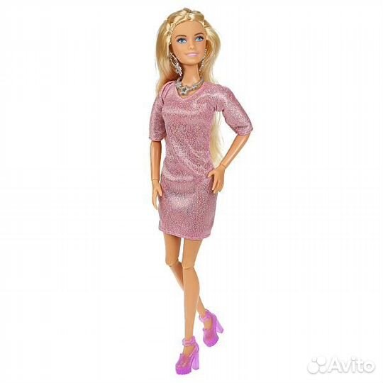 Кукла Карапуз 29 см София (руки и ноги сгиб, младенец, ванна, акс)