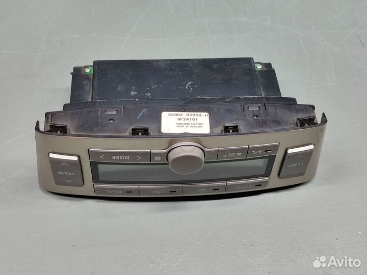 Блок климат-контроля Toyota Avensis 250 2006-09