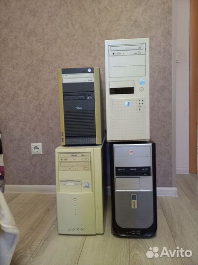 Корпус / системный блок (пустой) 4шт