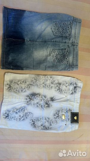 Юбка джинсовая