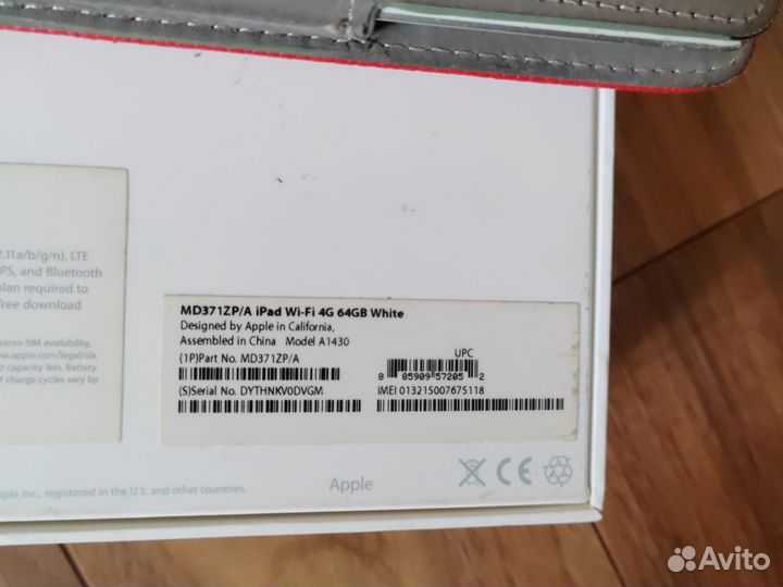 Планшет apple iPad