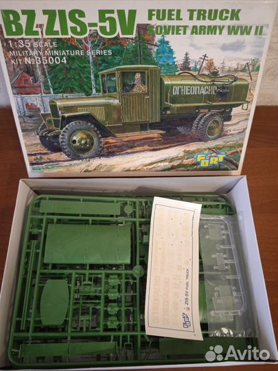 Модель бензозаправщика бз зис-5В фирмы Fort