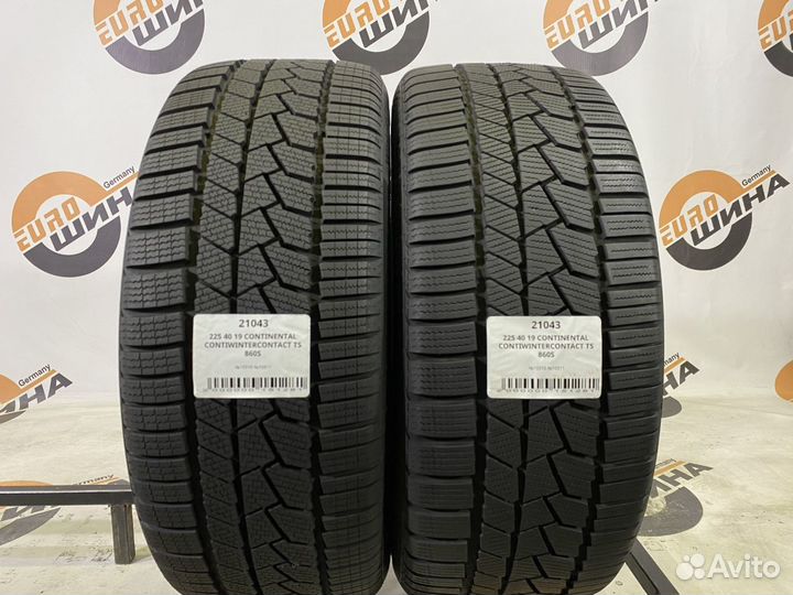 Continental ContiWinterContact TS 860S 225/40 R19