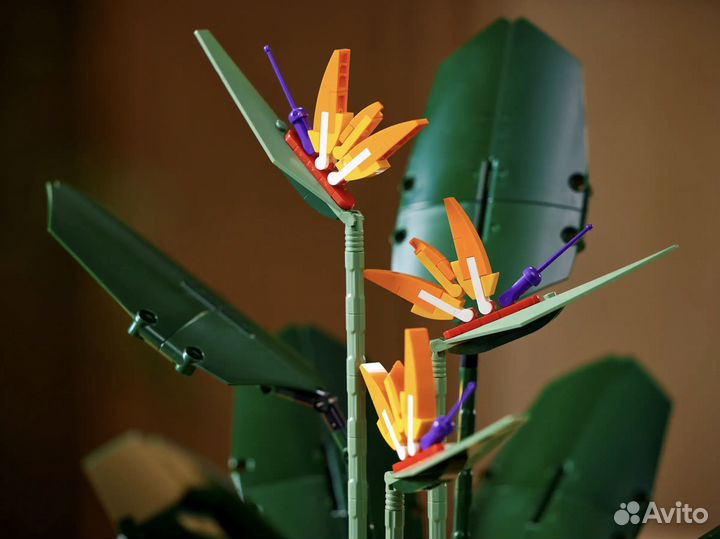 Lego Цветок Bird of Paradise Стрелиция