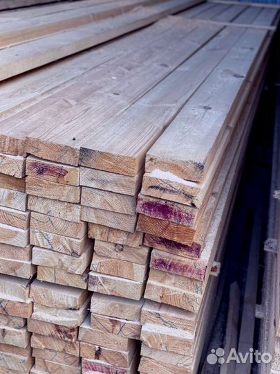 Доска обрезная 50х150х6000мм от производителя