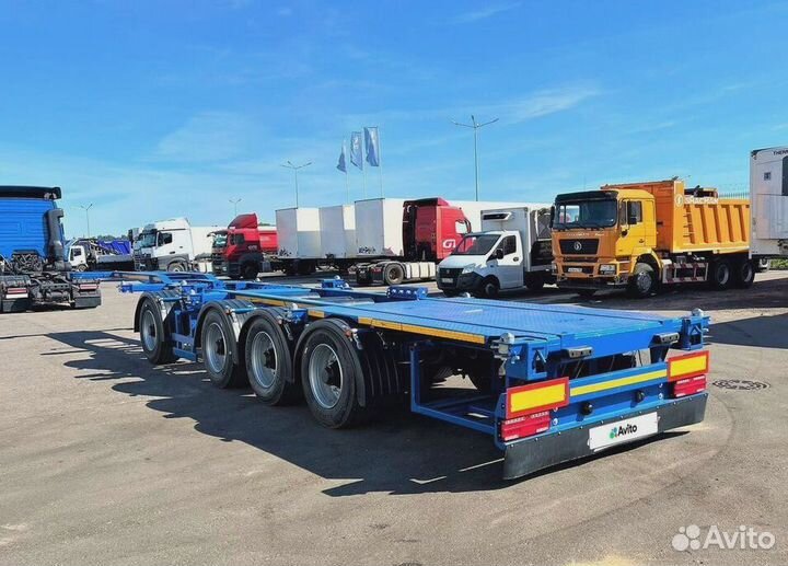 Полуприцеп контейнеровоз ЧМЗАП 99903.053, 2023