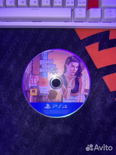 Диск Gta5 ps4/ps5