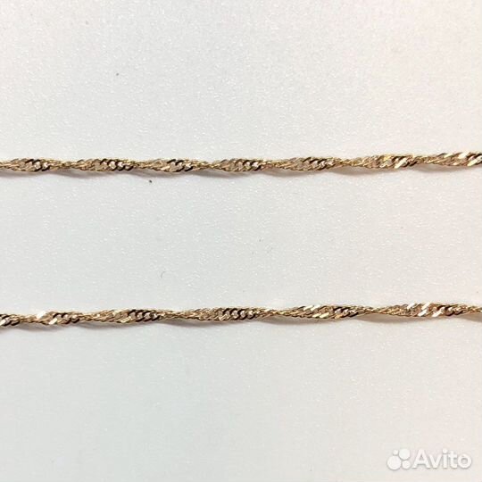 Золотая цепь 585 пробы