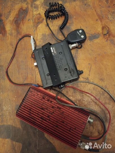 Автомобильная рация + антенна