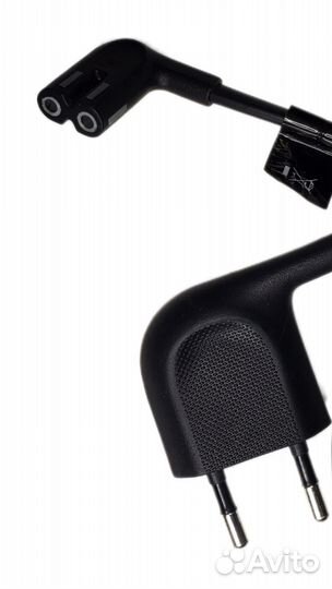 Шнур сетевой 2-pin (220V, 2 pin), угловой V2