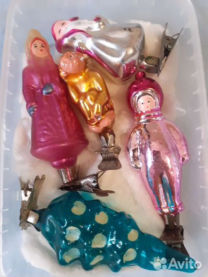 Елочные игрушки СССР