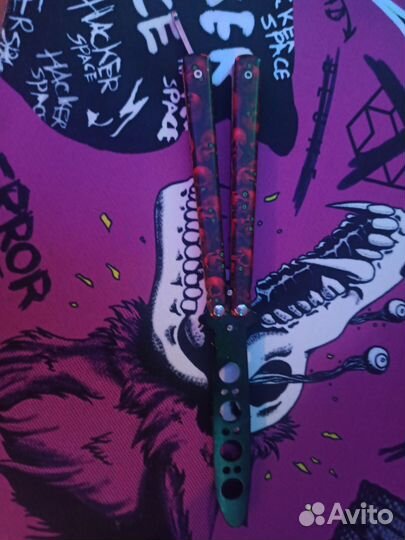 Нож бабочка тренировочный