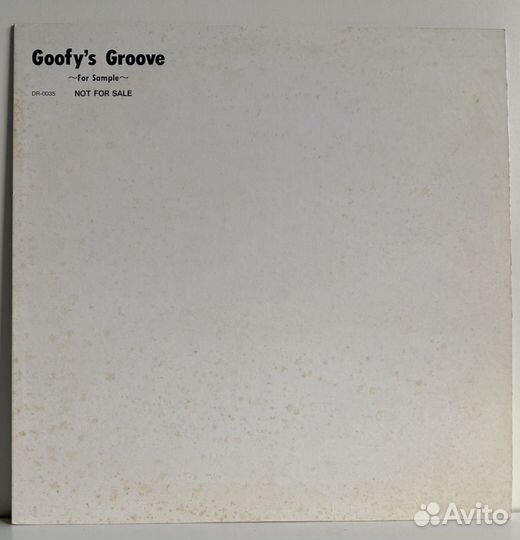 Hip Hop:Goofy's Groove / For Sample 95 JPN NM LP