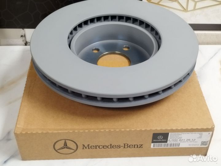 Диск тормозной передний mercedes benz A0004212612