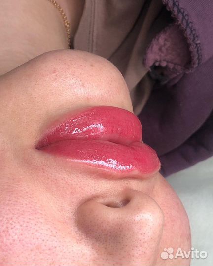 Перманент губ, бровей, межресничка. Удаление