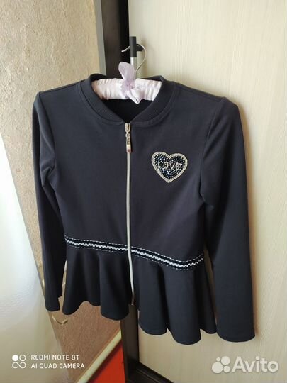 Жакет школьный для девочки р146