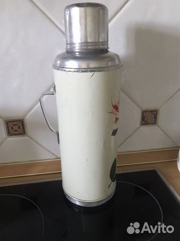 Термос со стеклянной колбой СССР