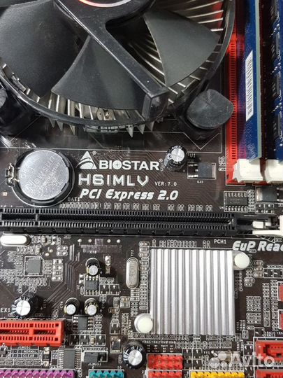 Комплект i3 2120/ddr3 8gb/Biostar h61mlv