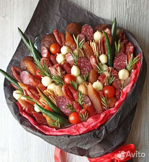 Съедобные букеты, подарки и композиции