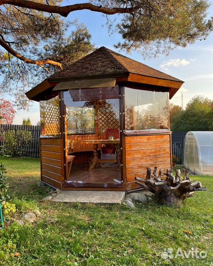 Мягкие окна для беседок