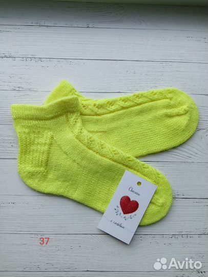 Носки женские ручной вязки