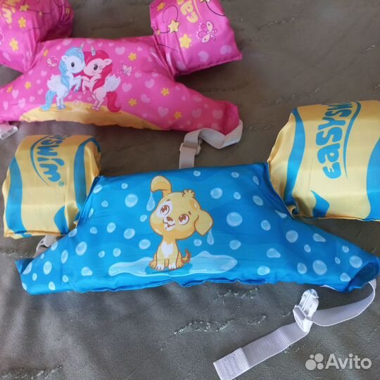 Плавательный жилет с нарукавниками Easy Swim