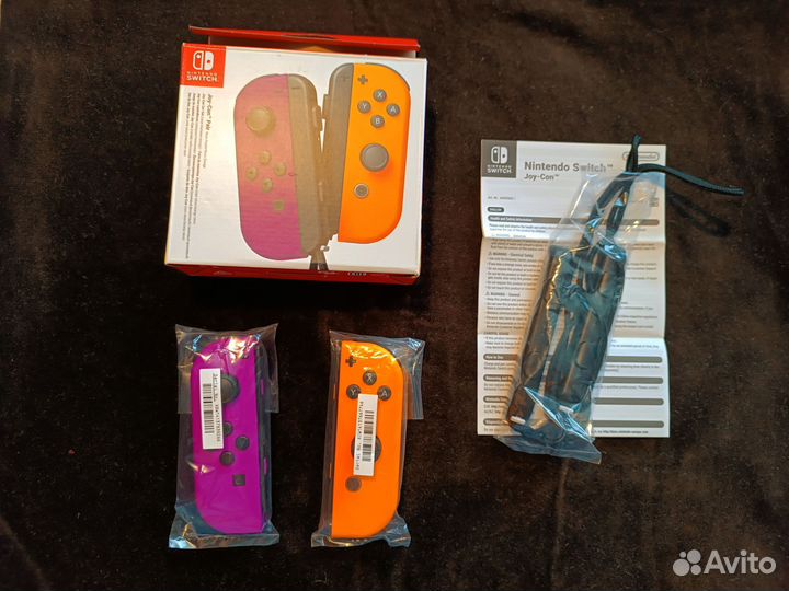 Оригинальные джойконы joy con Nintendo switch