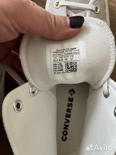 Кеды новые converse 42