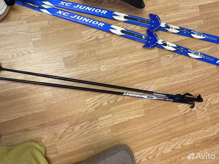 Беговые лыжи nordway вместе с ботинками