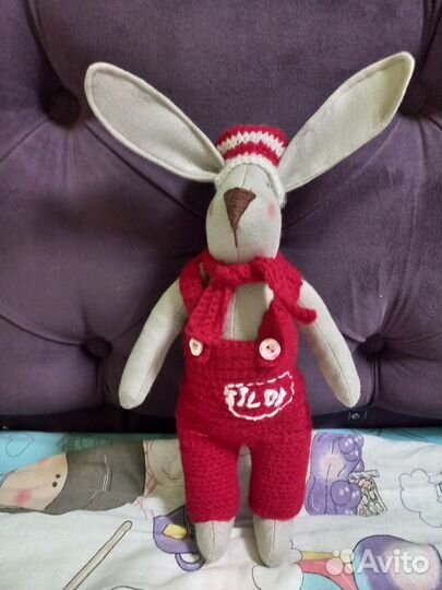 Зайка тильда, ручная работа