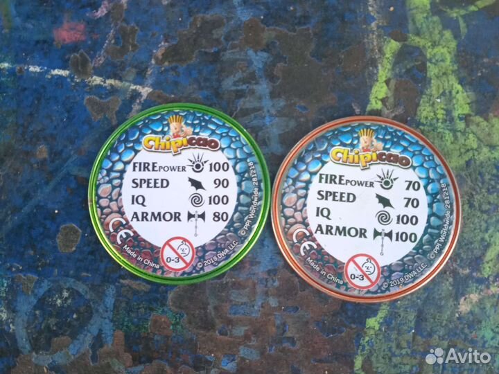 Фишки chipicao железные Как приручить дракона 3