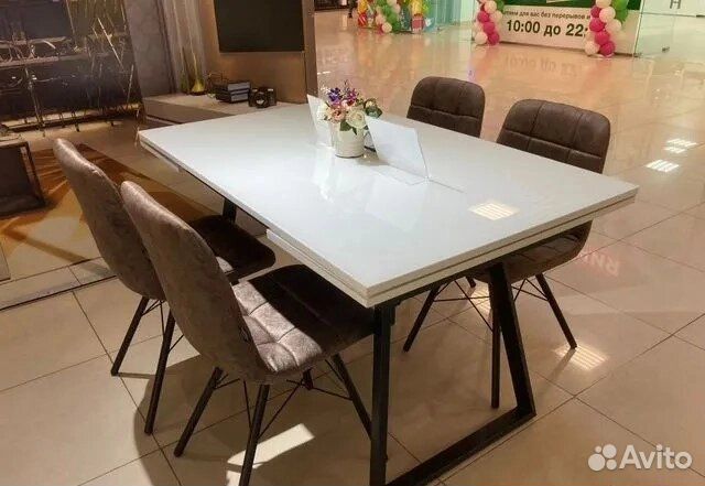 Стол обеденный раздвижной Зевс