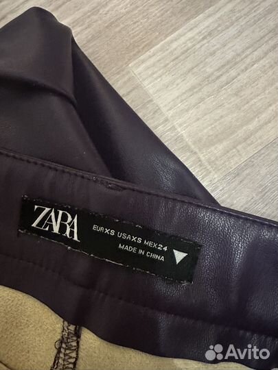 Брюки кожаные (эко кожа)