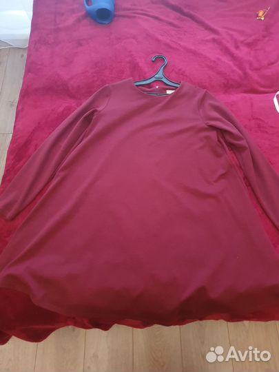 Платье теплое