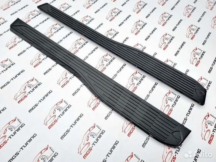 Пороги Mercedes GLE-coupe C167 с подсветкой