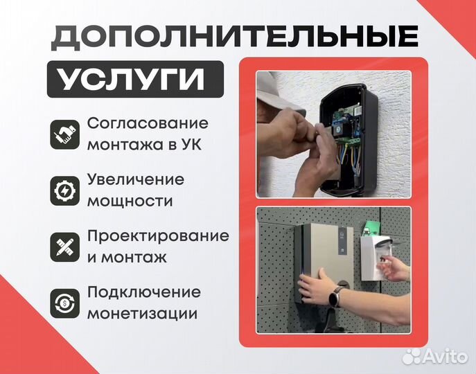 Зарядка (2в1) для электромобиля 3,5+7 кВт