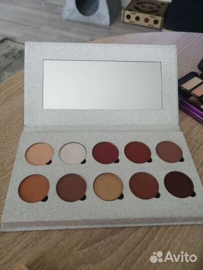 Палетки теней и хайлайтеров