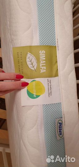 Детская кровать,матрас, бортики, белье