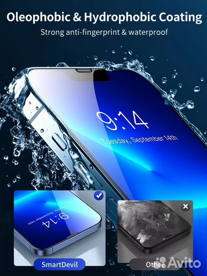 Защитное стекло iPhone 14 pro max