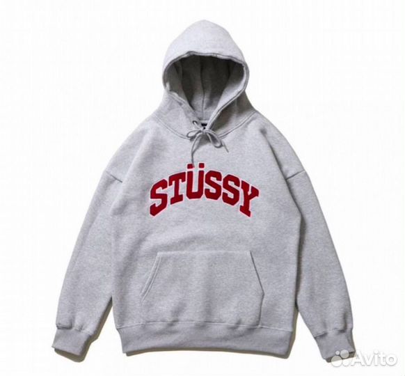 Худи stussy pigment dyed