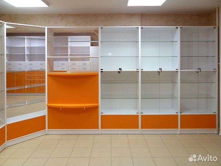 Торговое оборудование, витрины, прилавки на заказ