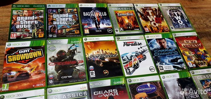 Игры для Xbox 360 Лицензионные