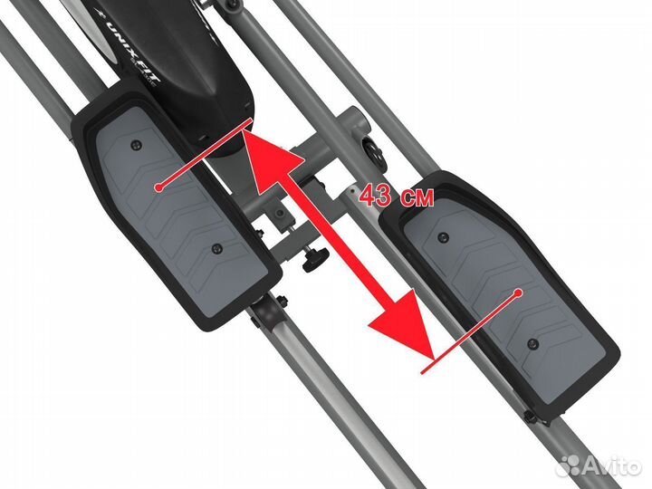 Эллиптический тренажер unixfit SL-430E