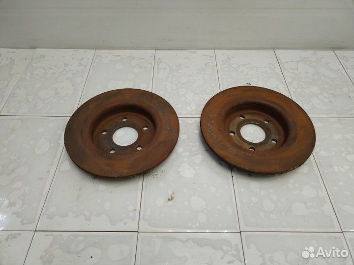 Диски тормозные (коплект) задние Ford Focus 3 iqdb