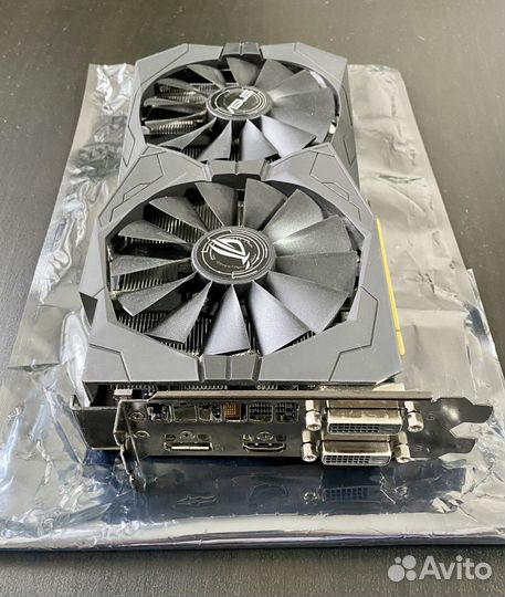 Видеокарта asus ROG Strix Gaming RX570 8Gb